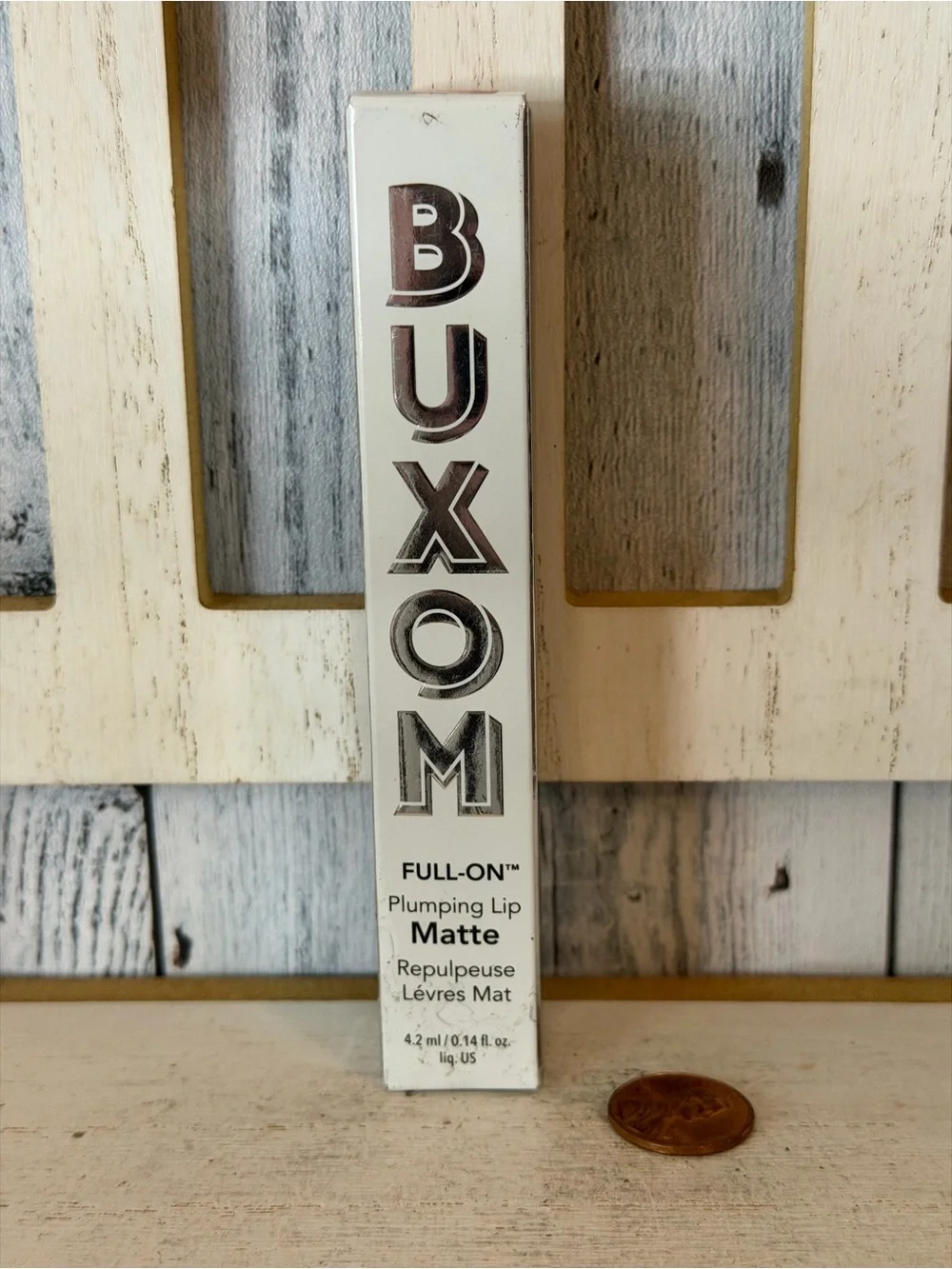 Buxom Full-On Plumping Lip Matte HIT THE BEACH Color 0.14 oz NIB Gloss Balm